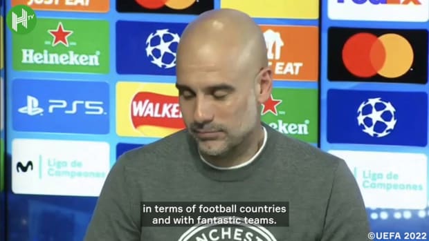 Guardiola on Ancelotti: 'He is a calm person'